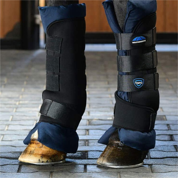 2025 WeatherBeeta Tough-Tec Stable Boot Wraps 1027529 - Black